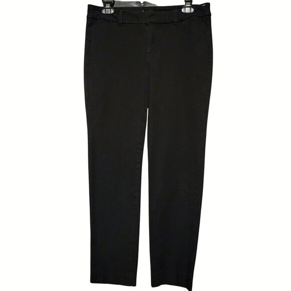 Old Navy Pixie Never-Fade Women's Black Ankle Pants Size 6 - Picture 1 of 7